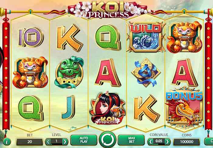 игровой автомат Koi Princess